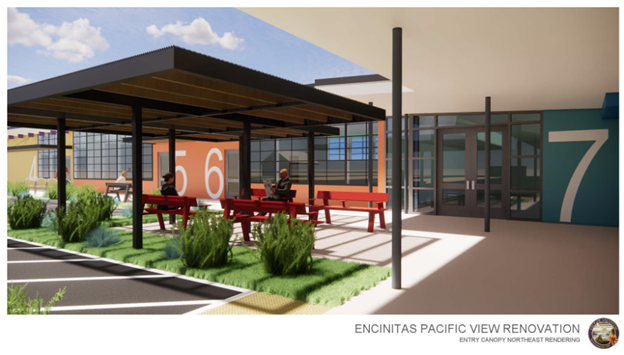 Pacific View Rendering NE Entry