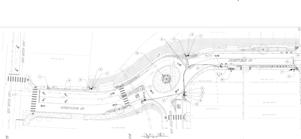 Birmingham Drive roundabout plans