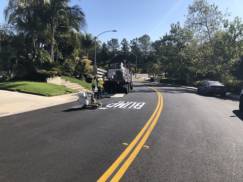 annual paving restriping